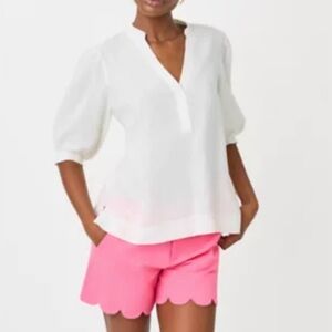 Lilly Pulitzer Mialeigh Linen top